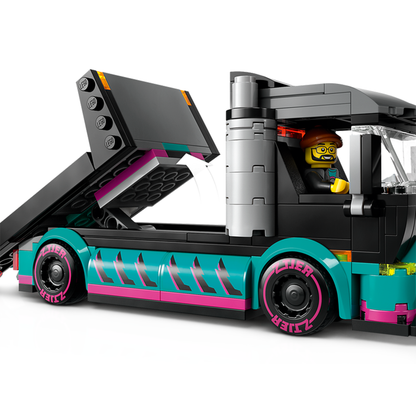 Autotransporter mit Rennwagen - 60406