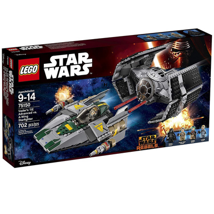 Vader's TIE Advanced vs. A-Wing Starfighter - 75150