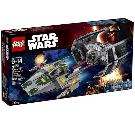 Vader's TIE Advanced vs. A-Wing Starfighter - 75150