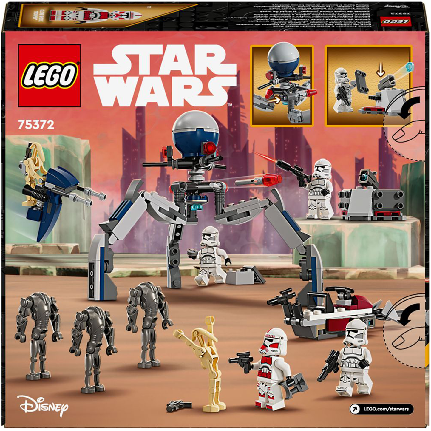 Clone Trooper™ & Battle Droid™ Battle Pack - 75372