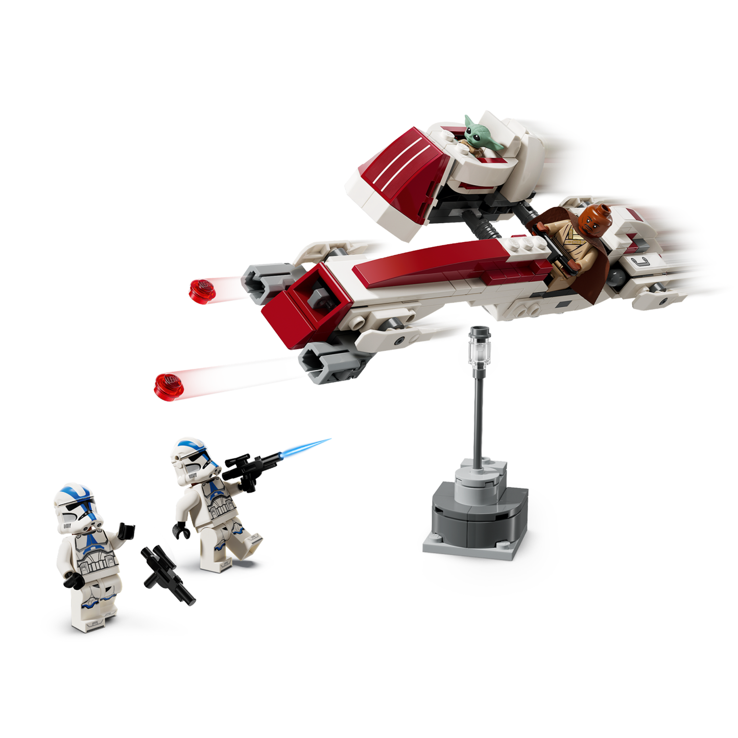 Flucht mit dem BARC Speeder™ - 75378